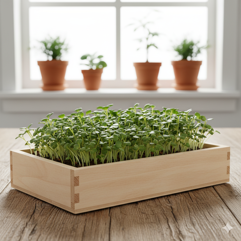 Cauliflower Microgreens